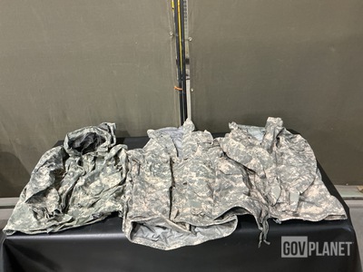 (13) Wet Weather Jackets, (10) Cold Weather Parkas & Assorted Items