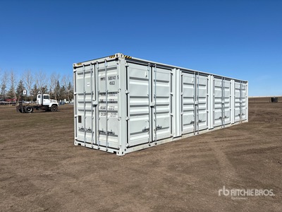 2026 40 ft High Cube Multi-Door Storage Container