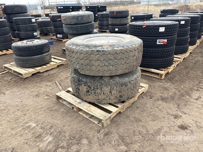 Quantity of (2) Longmarch 425/22.5 Pneumatici per autocarro