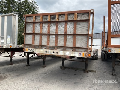 2006 Fontaine FTW88048WSAWK 48 ft T/A Spread Axle Flatbed Trailer
