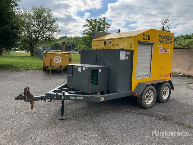 2014 Wacker Neuson E3000 385000 BTU Ground Heater