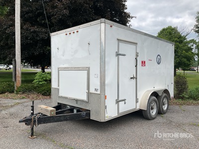 2015 Interstate IF714TA3 14 ft T/A Enclosed Trailer