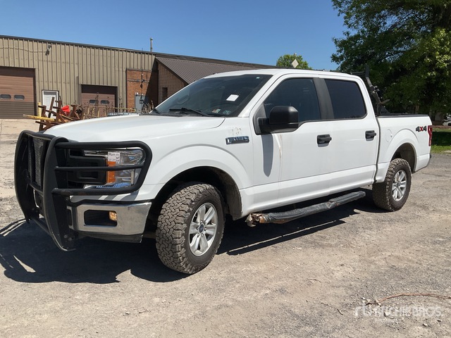 2018 Ford F-150 XL 4x4 Crew Cab Pickup