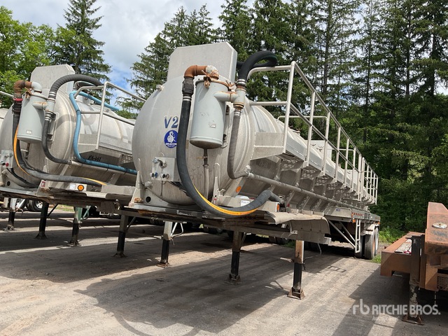 2008 Dragon 150 bbl T/A Vacuum Tanker Trailer