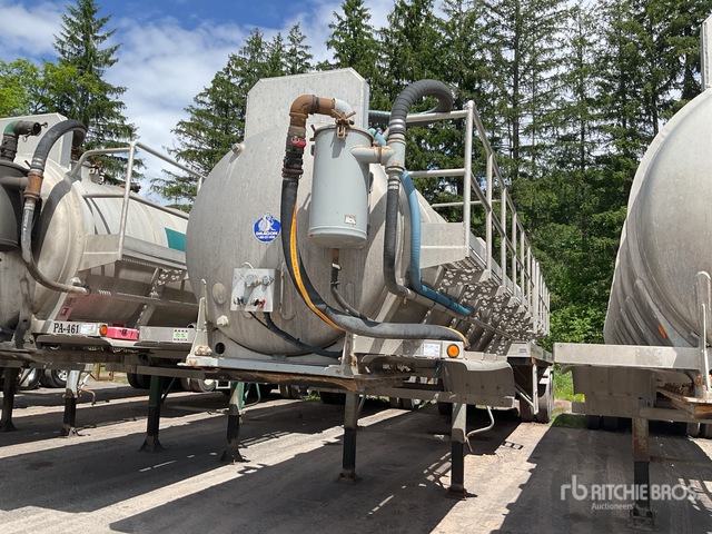 2008 Dragon 150 bbl T/A Vacuum Tanker Trailer