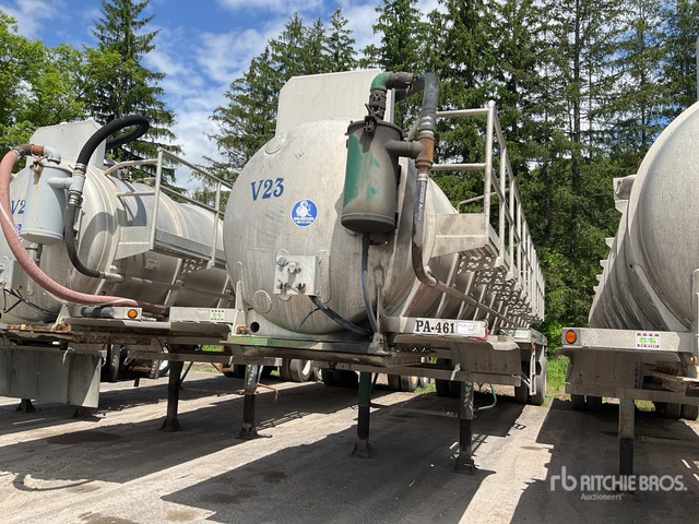 2008 Dragon 150 bbl T/A Vacuum Tanker Trailer