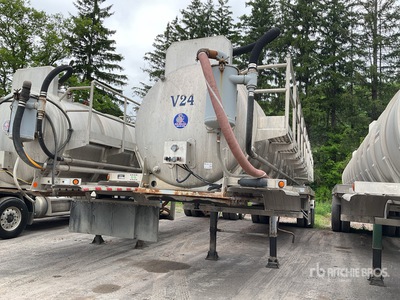 2009 Dragon 150 bbl T/A Vacuum Tanker Trailer