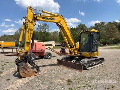 2020 Komatsu PC88MR-10 Tracked Excavator