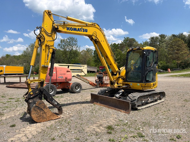 2020 Komatsu PC88MR-10 Tracked Excavator