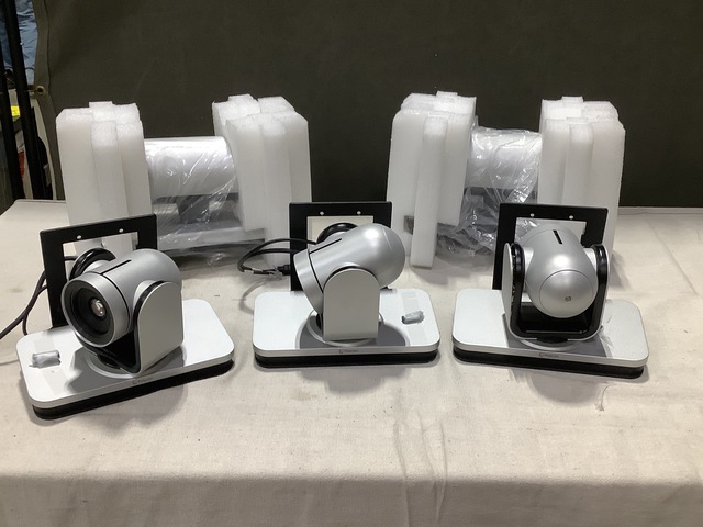 (5) Polycom Video Conference Cameras