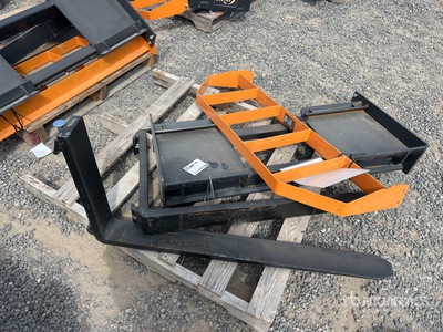Quantity of (2) 2025 ARTEER PF-42L 42 in Skid Steer Forks (Unused)