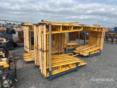 Quantity of (125) Scaffolding