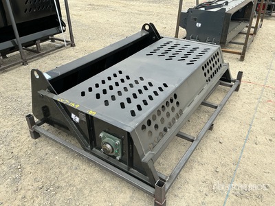 2026 GIYI GY-RR78 78 in Skid Steer Rock Rake Accessorio per mini pala (Unused)