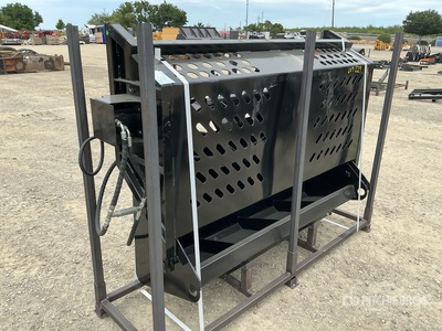 2026 GIYI GY-RR78 78 in Skid Steer Rock Rake Accessorio per mini pala (Unused)