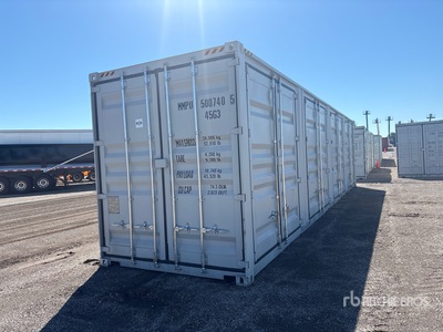 2026 40 ft High Cube Multi-Door Contenedor de almacenamiento