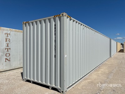 2025 40 ft High Cube Multi-Door Storage Container (Unused)