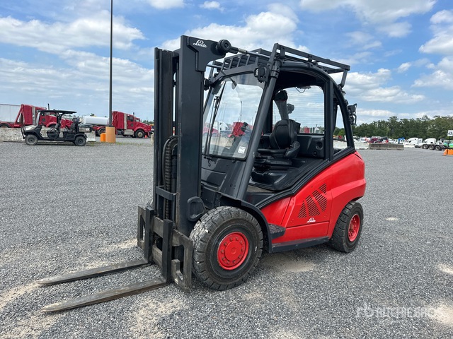 2016 Linde H45D 7000 lb Pneumatic Tire Forklift