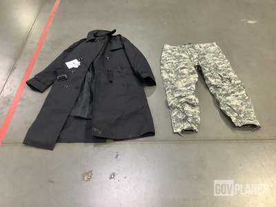 (22) All-Weather Coats & (14) Pairs of Wet Weather Trousers