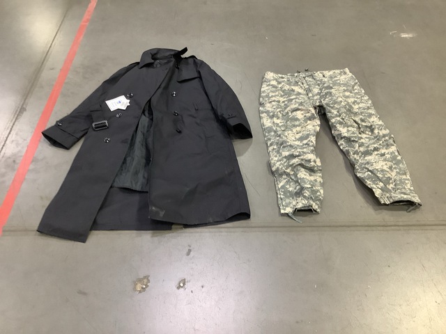 (22) All-Weather Coats & (14) Pairs of Wet Weather Trousers