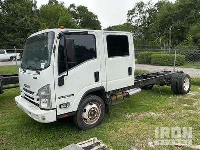 2018 Isuzu NPR 4x2 Crew Cab Cab and Chassis