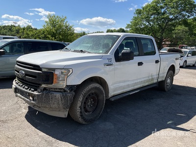 2018 Ford F-150 XL 4x4 Crew Cab Pickup (Inoperable)