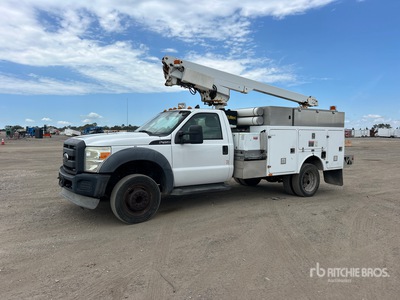 Altec AT200A 30 ft on 2012 Ford F-450 4x2 Bucket Truck