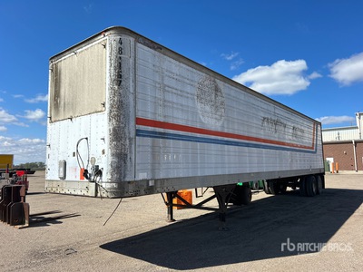 1983 Wabash 53 ft x 102 in T/A Van Trailer
