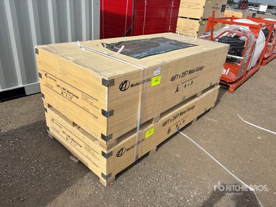 2026 KJ K2545G 25 ft x 45 ft Metal Garage Bâtiment d'entreposage (Unused)