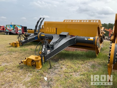 2022 Ashland 1410E 4 Tire Hydraulic Motorscraper trainato