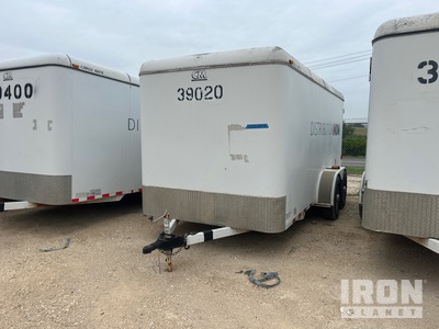 2011 CM 16 ft T/A Enclosed Trailer