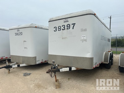 2012 (unverified) CM  16 ft T/A Enclosed Trailer