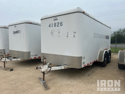 2010 16 ft T/A Enclosed Trailer