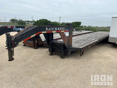 2011 Ameritrail GN40-202 20000 lb 40 ft T/A Gooseneck Pritsche Anhänger