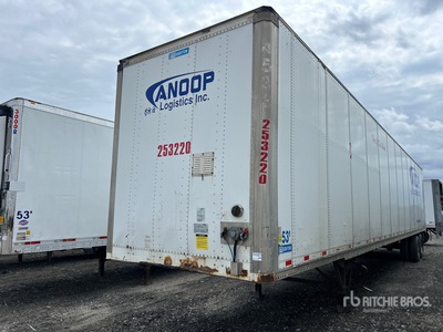 2008 Stoughton 53 ft x 102 in T/A Remolque de furgoneta