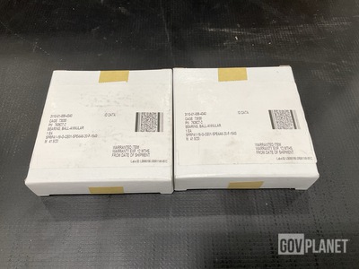 (16) Hamilton Sundstrand 763627-2 Annular Ball Bearings