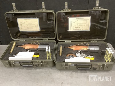 (2) Dresser Argus SC6680-90-CL-N01 Petroleum Sampling & Gaging Kits