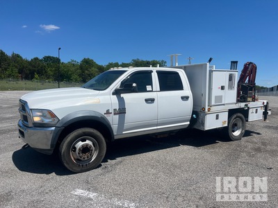 2015 Dodge 5550 4x2 Crew Cab Service Truck