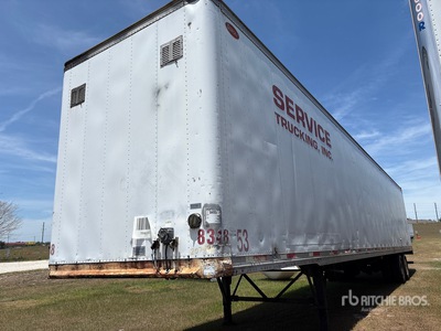 1999 Dorsey AIDT-LS 53 ft x 102 in T/A Remolque de furgoneta