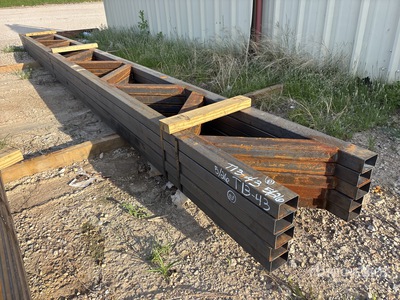 Quantity of (5) 18 in x 20 ft Metal Trusses (Unused)