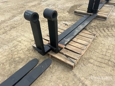 Quantity of (2) 84 in Fork Tines (Unused)