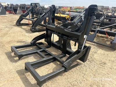 EFI 48 in Q/C Pipe Excavator Grapple - Fits WBM Q/A 120 Series Excavator