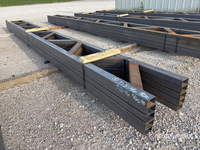 Quantity of (5) 18 in x 20 ft Metal Trusses (Unused)