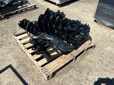 Quantity of (9) 2026 AGT 12EX-ATA Mini Excavator Attachments Accessoire divers pour excavatrice (Unused)