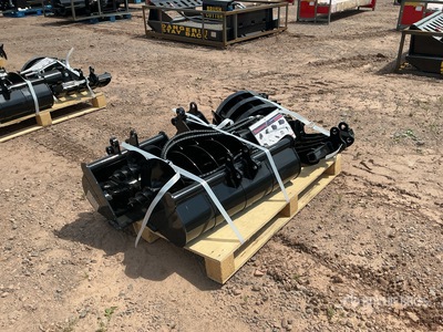 Quantity of (9) 2026 AGT 12EX-ATA Mini Excavator Attachments Attacco per escavatore (Unused)