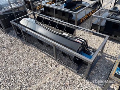 2026 Mower King ECSSTR072 72 in Skid Steer Tiller (Unused)
