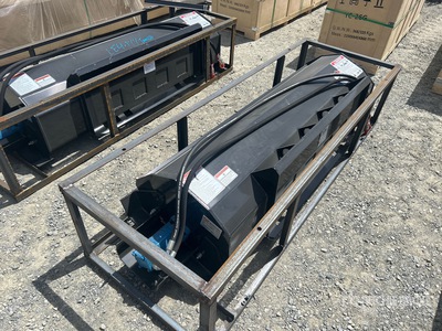 2026 Mower King ECSSTR072 72 in Skid Steer Tiller (Unused)