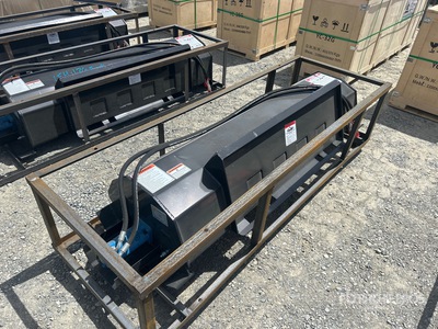 2026 Mower King ECSSTR072 72 in Skid Steer Tiller (Unused)