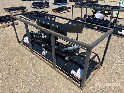 2026 Mower King SPA84 84 in 4-Way Skid Steer Dozer (Unused)