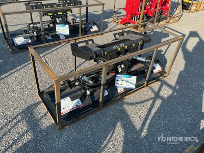 2026 Mower King SPA84 84 in 4-Way Skid Steer Dozer (Unused)