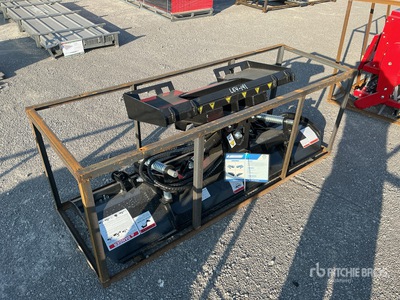 2026 Mower King SPA84 84 in 4-Way Skid Steer Dozer (Unused)